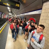 in metro a Londra in metro a Londra